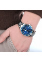 Orologio Sector Uomo Solo Tempo Datario Modello 230 Quadrante Blu Acciaio Silver R3253161017