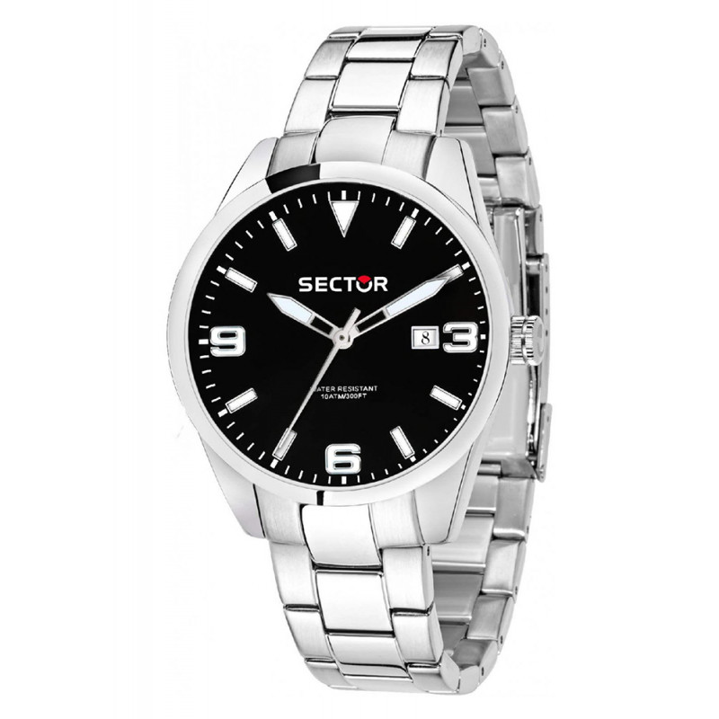 Orologio Sector Uomo 245 Black R3253486006 Fantasia Monile