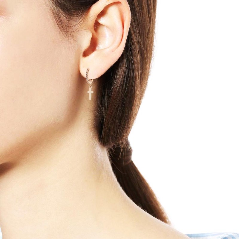 Orecchino Singolo Con Pendente Symbole Argento - Foto 6