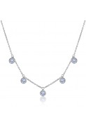 Collana croce Brosway in acciaio dorato BIK30