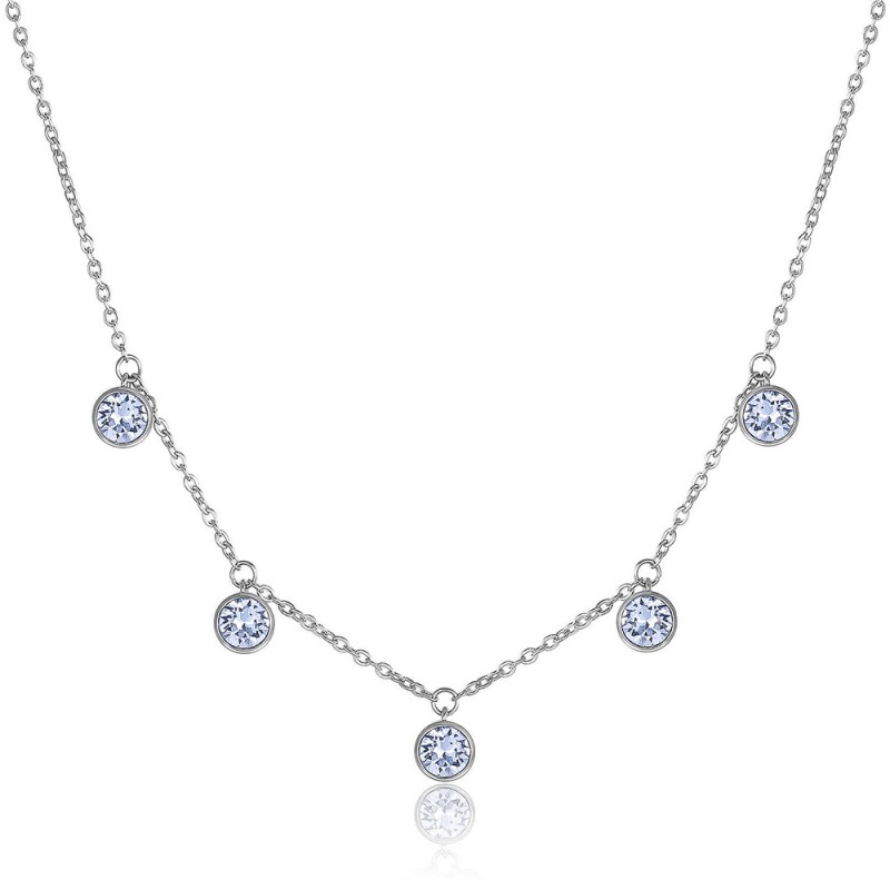 Collana croce Brosway in acciaio dorato BIK30