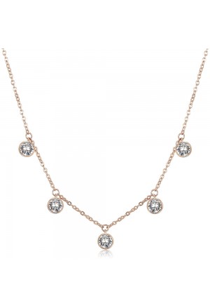 Collana Brosway Symphonia Acciaio Rosa BYM10