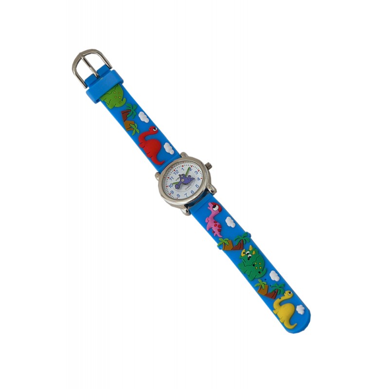 Orologio Bambino Marea Infantil B41339/3 Pelle Blu e Cinturino in Pelle e  Acciaio