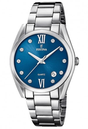 Orologio Festina Donna Blu Cristalli F16790/C