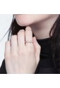 Anello Brosway Tring Veretta Argento Cristallo Swarovski Misura 14 G9TG62B