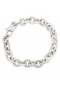 Bracciale Morbido Argento Maglie Tonde Intrecciate Donna Fantasia Monile C9HTUFM