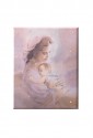 Quadro Acca Madonna Cristalli Legno Misura 17x24 SA 13 QU