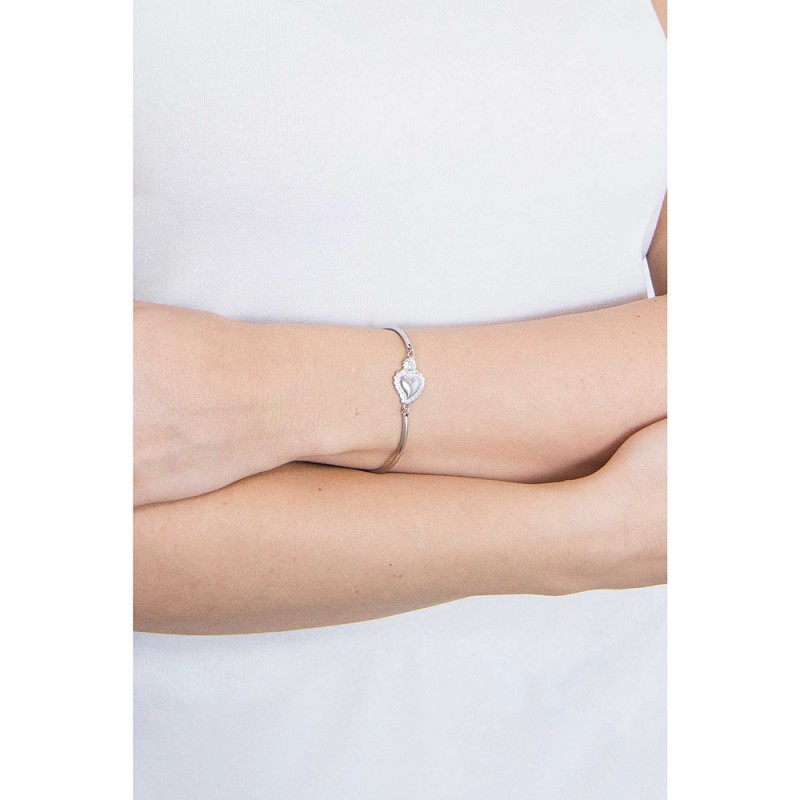 Brosway Bracciale Donna, Bracciale Rigido in Acciaio | Collezione Chakra - BHK435