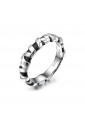 Anello Uomo Brosway Collezione Stoneage Misura 25 Acciaio Satinato Pvd Nero Gioielli Man BOG32D
