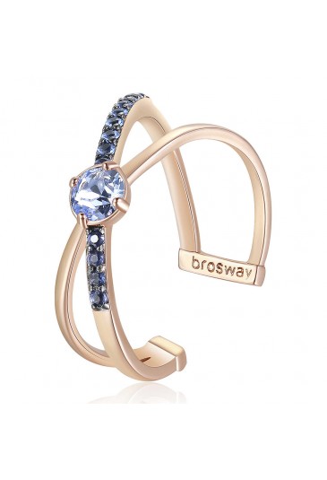 Anello Brosway Affinity Rose Cristalli BFF128C