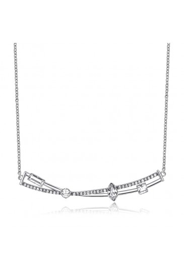 Collana Brosway Affinity Silver Cristalli BFF106