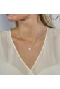 Collana Girocollo Stella Cristalli Multicolor Arcobaleno Argento Silver Fantasia Monile 184OZFM