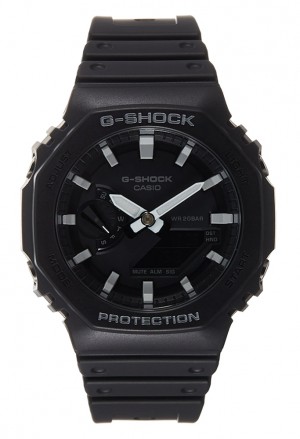 Orologio G-Shock Casio Nero Resistente Urti GA-2100-1AER