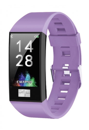 Orologio Calypso Smart Watch Sport Cardio App Usb Cinturino Lilla K8500/2