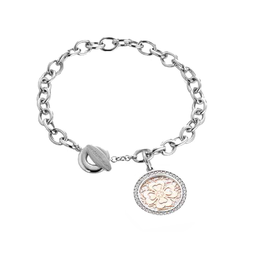 Morellato bracciale donna con quadrifoglio in acciaio in offerta