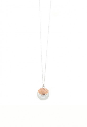 Collana Dolce Attesa Chiama Angeli Preghiera Ave Maria Silver Argento Agios AGI171/C-A