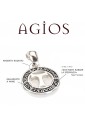 Ciondolo Agios Moneta Silver AGI154/PE-A