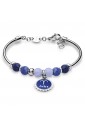 Bracciale Rigido Segno Zodiacale Ariete Aries Pietre Naturali Cristalli Swarovski Acciaio Tres Jolie Brosway R3L3BFM