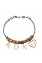 Bracciale Rigido Mamma Mom Love Pietre Acciaio Tres Jolie Brosway KOLT5FM