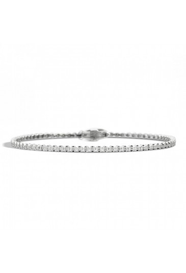 Bracciale Tennis Recarlo Faceround Oro 18kt Diamanti T66SE009/D-18