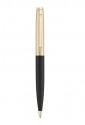 Penna Sfera Argento Gold Nero Lucido Incisione Personalizzata Tuscany Waldmann 0310