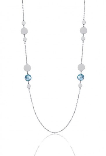 Collana Luca Barra Acciaio Pietre Celesti CK1465