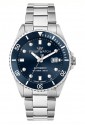 Orologio Philip Watch Uomo Caribe Diver 300 Mt Automatico Quadrante Blu Ghiera Ceramica R8223216002