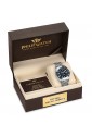 Orologio Philip Watch Uomo Caribe Diver 300 Mt Automatico Quadrante Blu Ghiera Ceramica R8223216002