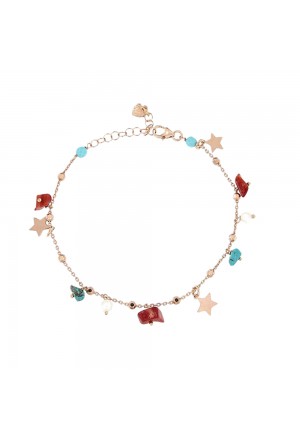 Bracciale Miss Miss Argento Portofino Rosa 9C2X2FM