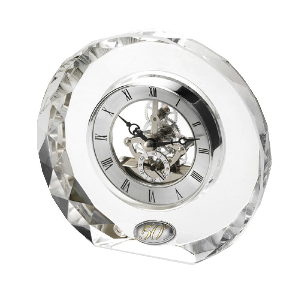 Orologio da scrivania in argento e metallo (Londra, 2000) - Asta Argenti e l'Arte della Tavola