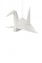 Origami Tridimensionale Cicogna Porcellana Bianca L'Abitare Milano 16020040