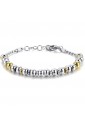 Bracciale Brosway Tres Jolie Acciaio Sfere Silver Gold BTJMP006