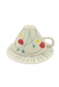 Tazza Caffe L'Abitare Seasons Mese Maggio Porcellana Handmade Decori Rilievo 16880031