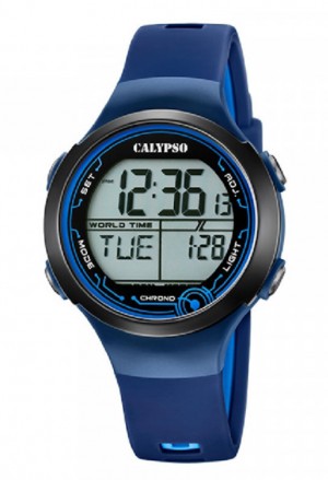 Orologio Calypso Digitale Blu K5799/5