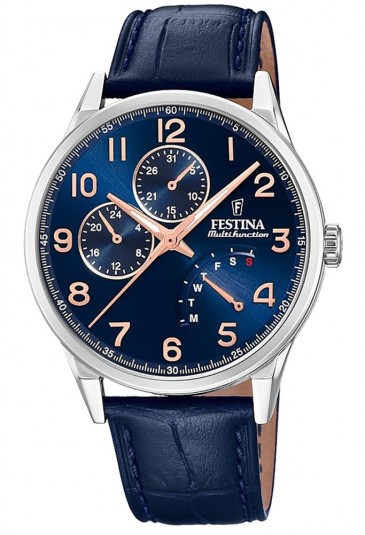 Orologio Festina Uomo Numeri Blu F20278/B