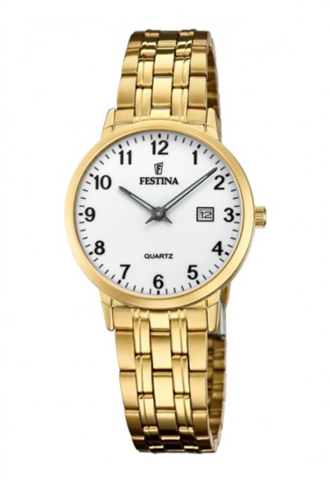Orologio Festina Donna Laminato Acciaio Numeri Visibili F20514/1