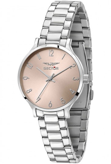 Radiant Bahamas Orologio Da Donna Quadrante Bicolore Rosa E Cinturino Acciaio 28mm 3ATM