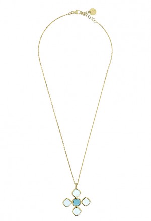 Collana Aquaforte Donna Argento Gold EL1YIFM