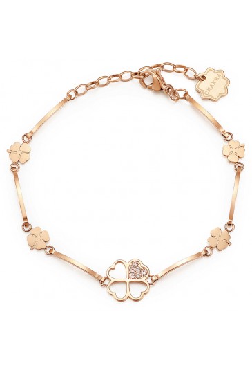 Bracciale BROSWAY CHAKRA PORTAFORTUNA In Acciaio E Pietre Naturali Bhkb135 Quadrifoglio 8053851545536