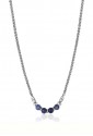 Collana Brosway Man Sodalite Blu Pietre Naturali Accaio BTJNS105
