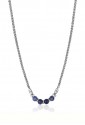 Collana Brosway Man Sodalite Blu Pietre Naturali Accaio BTJNS105