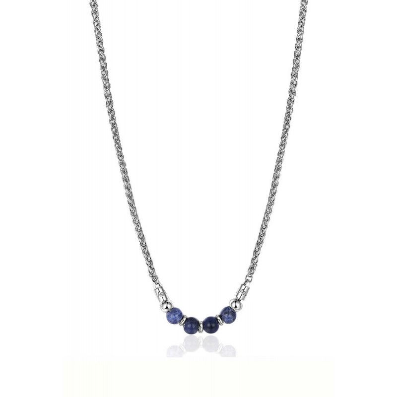 18 Pietre Naturali Sodalite Blu 6 Mm – Perle Per Braccialetti, Collane E Gioielli Fai Da Te, Infilabili, Ideali Per Creazioni Artistiche