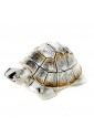 Soprammobile Tartaruga Placcata Argento Resina Misura Medium Acca AR 412 TA