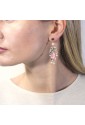 Orecchini Asimmetrici Lebole Gioielli Kimono Mini Argento Seta Giapponese Perla E04INFM