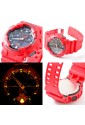 Casio G-Shock Anadigi Rosso Smeraldo GA-100B-4AER