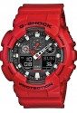 Casio G-Shock Anadigi Rosso Smeraldo GA-100B-4AER