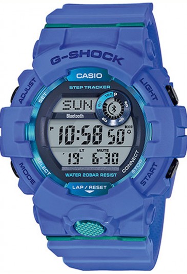 Casio G-Shock G-SQUAD Bluetooth Celeste GBD-800-2E