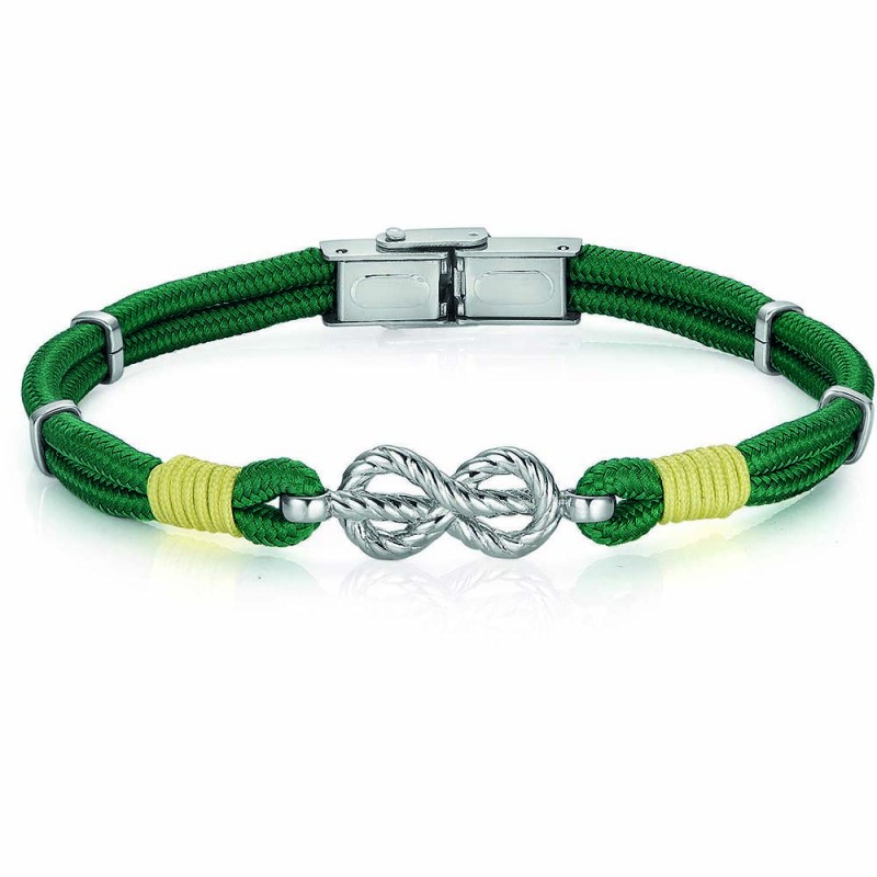 Bracciale Tennis Verde EMERALD BAGUETTE Luxury - Aura Italia
