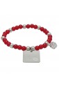 Bracciale Dadomani Acciaio Rosso Buoni Propositi Da Domani Faccio Come Voglio Kabuto Steel K500/B-B