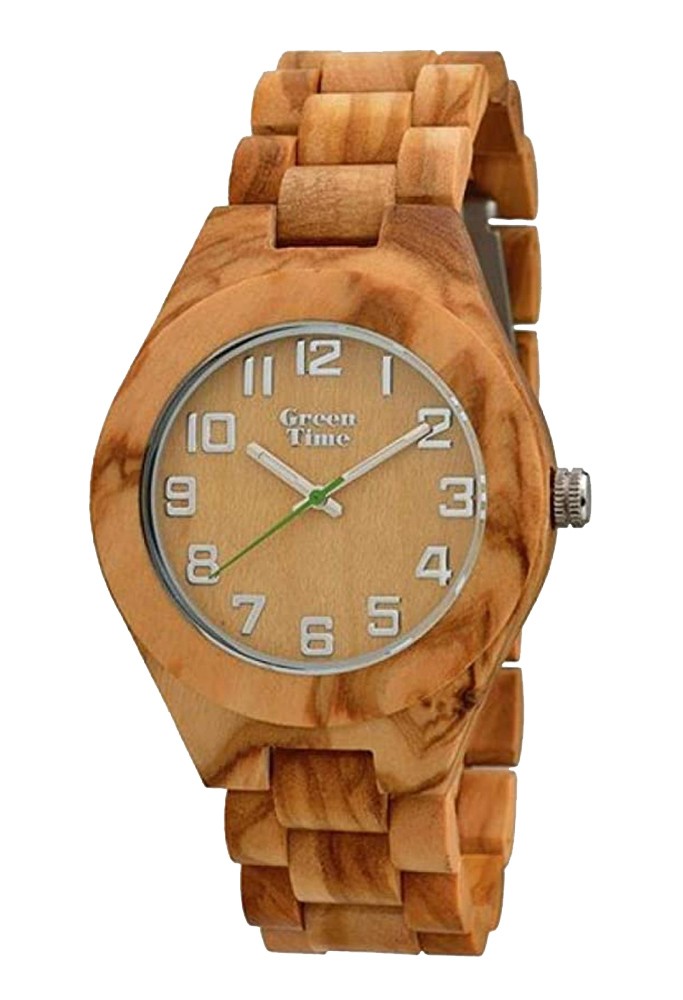 Orologio Legno Ulivo SoloTempo Green Time ZW058A Regalo